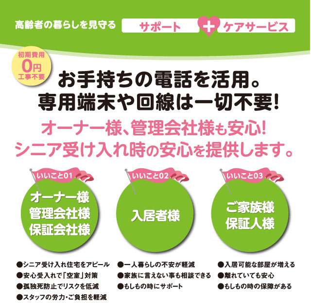 あんしん住宅のメリット